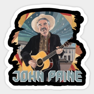 JOHN PRINE Sticker